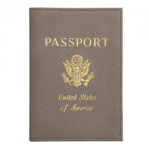 Akcesoria Longchamp Le Foulonné Passport Cover Męskie Szare | SN-LCMP49411