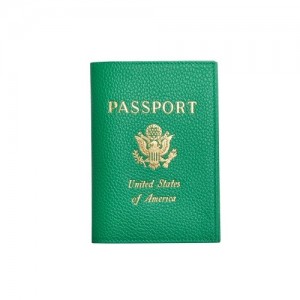 Akcesoria Longchamp Le Foulonné Passport Cover Męskie Zielone | SN-LCMP49413
