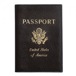 Akcesoria Longchamp Le Foulonné Passport Cover Męskie Czarne | SN-LCMP49417
