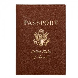 Akcesoria Longchamp Le Foulonné Passport Cover Damskie Brązowe | SN-LCMP48580