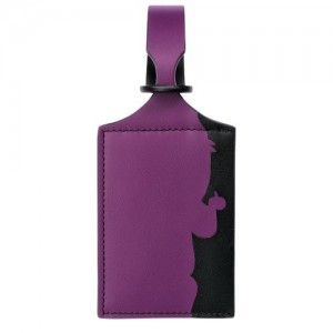 Akcesoria Longchamp Lgp Travel Luggage Tag Damskie Fioletowe | SN-LCMP48592