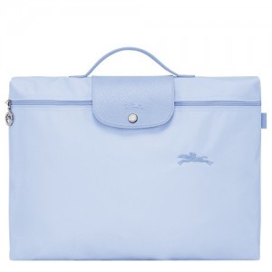 Aktówka Longchamp Le Pliage Green S Damskie Niebieskie | SN-LCMP48163