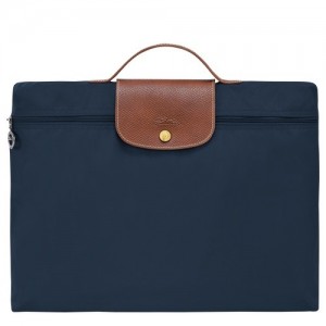 Aktówka Longchamp Le Pliage Original S Damskie Granatowe | SN-LCMP48161
