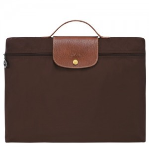 Aktówka Longchamp Le Pliage Original S Damskie Czekolada | SN-LCMP48187