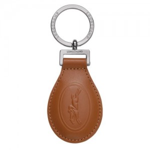 Breloczki Longchamp Le Foulonné Męskie Brązowe | SN-LCMP49277