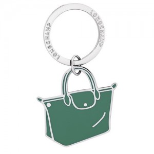 Breloczki Longchamp Le Pliage Damskie Oliwkowe | SN-LCMP48469