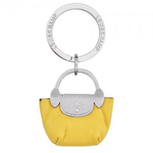Breloczki Longchamp Le Pliage Xtra Damskie Żółte | SN-LCMP48474