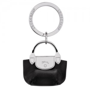 Breloczki Longchamp Le Pliage Xtra Damskie Czarne | SN-LCMP48475