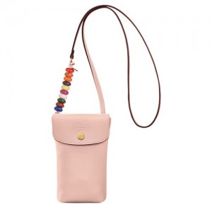 Etui na Telefon Longchamp Le Pliage Xtra Damskie Beżowe | SN-LCMP48244
