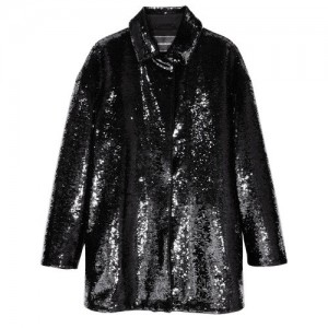 Kurtki Longchamp Coat Damskie Czarne | SN-LCMP48633