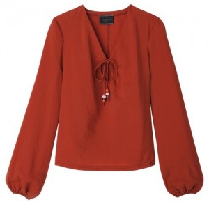 Najfatalniejszy Longchamp Blouse Damskie Brązowe | SN-LCMP48742