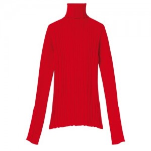 Najfatalniejszy Longchamp Swetry Damskie Czerwone | SN-LCMP48708