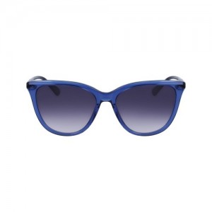 Okulary Przeciwsłoneczne Longchamp Damskie Niebieskie | SN-LCMP49008