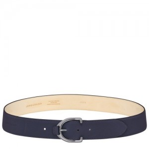 Paski Longchamp 3d Damskie Granatowe | SN-LCMP48968