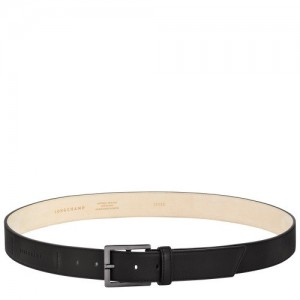 Paski Longchamp 3d Męskie Czarne | SN-LCMP49462