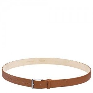 Paski Longchamp Le Foulonné Męskie Brązowe | SN-LCMP49428