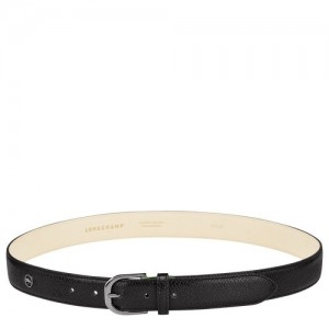 Paski Longchamp Le Pliage Damskie Czarne | SN-LCMP48947