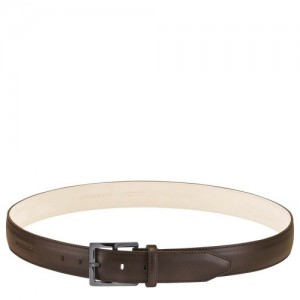 Paski Longchamp VéGéTal Męskie Beżowe | SN-LCMP49459