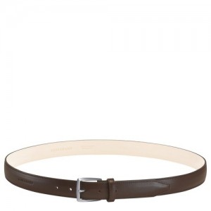 Paski Longchamp VéGéTal Męskie Beżowe | SN-LCMP49461
