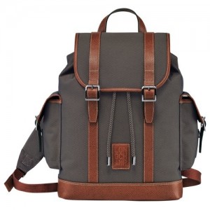 Plecaki Longchamp Boxford Męskie Brązowe | SN-LCMP49113