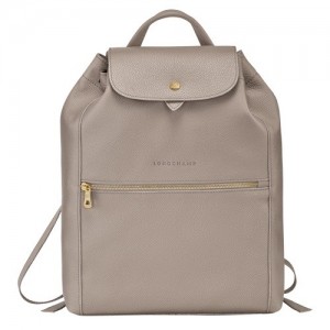 Plecaki Longchamp Le Foulonné Damskie Szare | SN-LCMP48122