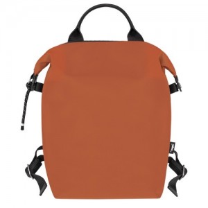 Plecaki Longchamp Le Pliage Energy L Damskie Brązowe | SN-LCMP48144