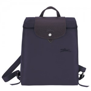 Plecaki Longchamp Le Pliage Green M Damskie Granatowe | SN-LCMP48137