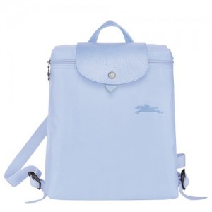 Plecaki Longchamp Le Pliage Green M Męskie Niebieskie | SN-LCMP49130