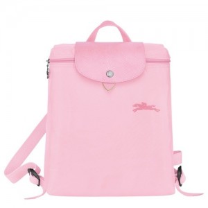 Plecaki Longchamp Le Pliage Green M Męskie Różowe | SN-LCMP49131