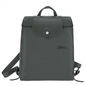 Plecaki Longchamp Le Pliage Green M Męskie Jasny Szare | SN-LCMP49132