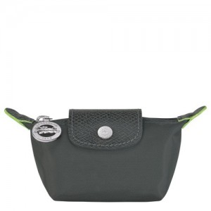 Portmonetki Longchamp Le Pliage Green Damskie Jasny Szare | SN-LCMP48354