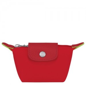 Portmonetki Longchamp Le Pliage Green Damskie Różowe | SN-LCMP48370
