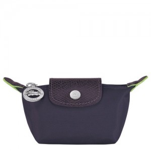 Portmonetki Longchamp Le Pliage Green Damskie Granatowe | SN-LCMP48372