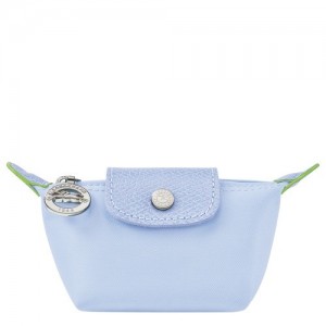 Portmonetki Longchamp Le Pliage Green Męskie Niebieskie | SN-LCMP49267