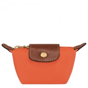 Portmonetki Longchamp Le Pliage Original Damskie Pomarańczowe | SN-LCMP48373