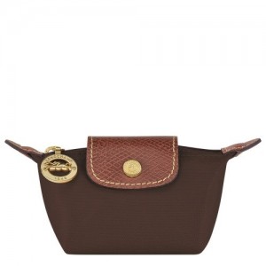 Portmonetki Longchamp Le Pliage Original Damskie Czekolada | SN-LCMP48375