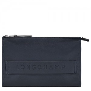 Pouches Longchamp 3d Damskie Niebieskie | SN-LCMP48378