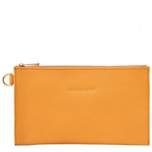 Pouches Longchamp Le Foulonné Damskie Morelowe | SN-LCMP48441