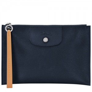 Pouches Longchamp Le Pliage City Damskie Granatowe | SN-LCMP48382