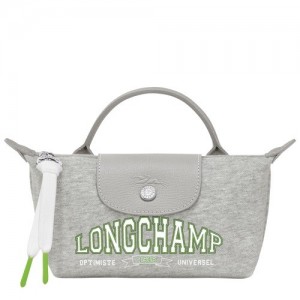 Pouches Longchamp Le Pliage Kolekcja Damskie Szare | SN-LCMP48421