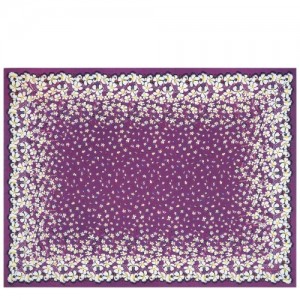 Stoles Longchamp Hawaiian Flowers Damskie Fioletowe | SN-LCMP48923