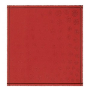 Stoles Longchamp La MéDaille Shawl Damskie Różowe | SN-LCMP48928