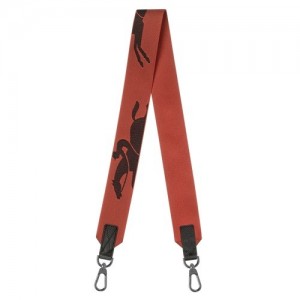 Strap Longchamp 3d Damskie Różowe | SN-LCMP48983