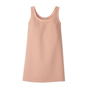 Sukienka Longchamp Damskie Beżowe | SN-LCMP48676