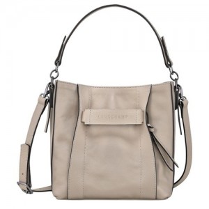 Torba Crossbody Longchamp 3d S Damskie Beżowe | SN-LCMP47854