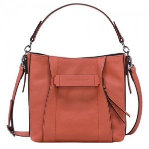 Torba Crossbody Longchamp 3d S Damskie Brązowe | SN-LCMP47921