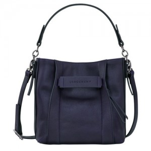Torba Crossbody Longchamp 3d S Damskie Granatowe | SN-LCMP47919