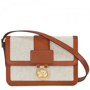 Torba Crossbody Longchamp Box-trot M Damskie Brązowe | SN-LCMP47851