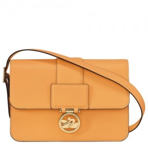Torba Crossbody Longchamp Box-trot M Damskie Morelowe | SN-LCMP47909