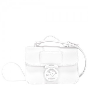 Torba Crossbody Longchamp Box-trot Xs Damskie Białe | SN-LCMP47914